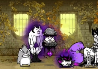 異界にゃんこ塔33階