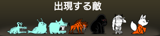 妖怪大王Ⅲに出現する敵一覧