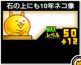 石の上にも10年ネコ像の使い勝手