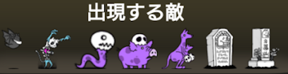 風雲にゃんこ塔27階に出現する敵一覧