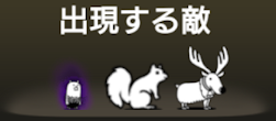 風雲にゃんこ塔32階に出現する敵一覧