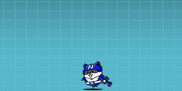 ブルーにゃんこ