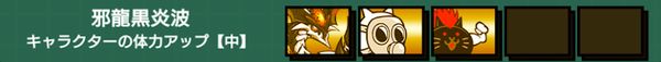 邪龍黒炎波(体力アップ中)