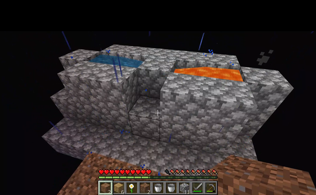 無限丸石製造機