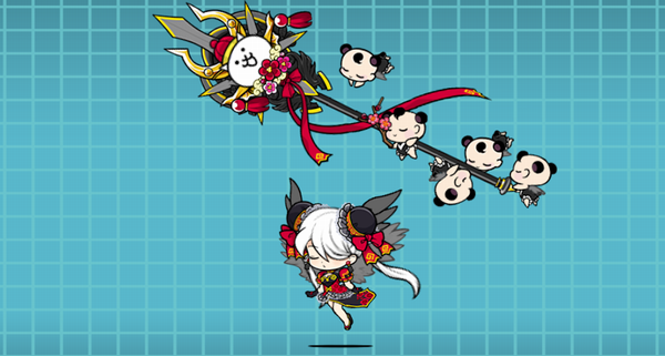 黒ちびネコヴァルキリー・紅