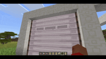 マイクラのシャッター