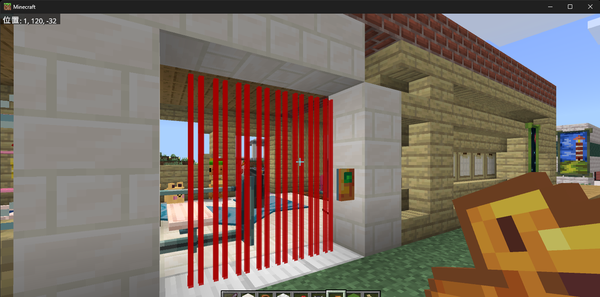 近未来的なビーム柵