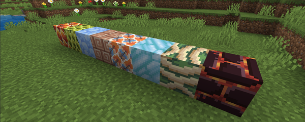 ドラゴンファイアライトの建築ブロック