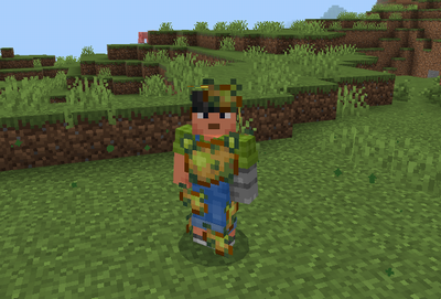 有毒なジャガイモのヘルメット・チェストプレート・レギンス・ブーツ