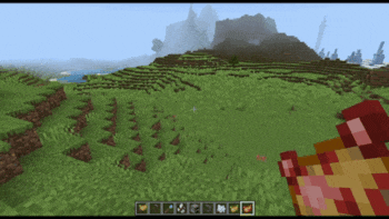 爆発毒ジャガイモの爆発の様子