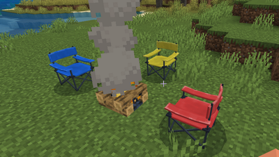 キャンプチェアのカラーバリエーション