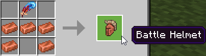 バトルヘルメット（Battle Helmet）のクラフト方法