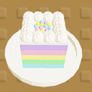ユニコーンケーキ