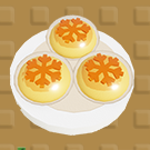 黄金のスノーフレークポテトキャンディー