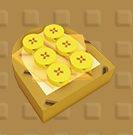 バナナトースト