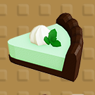 ミントチョコレートチーズケーキ