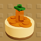 キャロットチーズケーキ