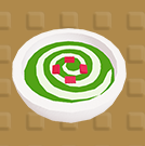 グリーンクリームスープ