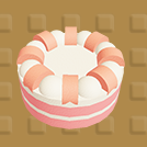 ストロベリーバナナケーキ