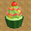 ツリーベジタブルカップケーキ