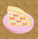 ストロベリーミルクレセップケーキ