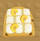 バナナマシュマロトースト