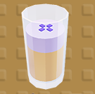 ブルーベリーバナナミルク