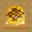 ピーナッツバタートースト