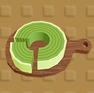 抹茶バウムクッヘン