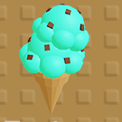 ミントチョコチップアイスクリーム