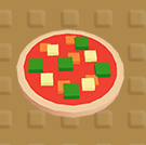 ベジタブルピザ