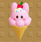 うさぎのアイスクリーム