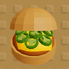 ハラペーノバーガー