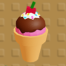 チョコレートチェリーアイスクリーム