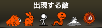 「絶・紅のカタストロフ」の「絶撃の赤渦」に出現する敵一覧