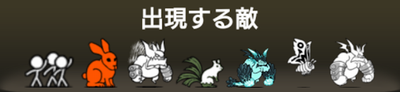 百獣王Ⅲに出現する敵一覧
