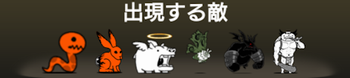 妖怪大王Ⅱに出現する敵一覧