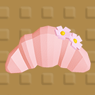桜のクロワッサン