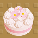 桜のケーキ